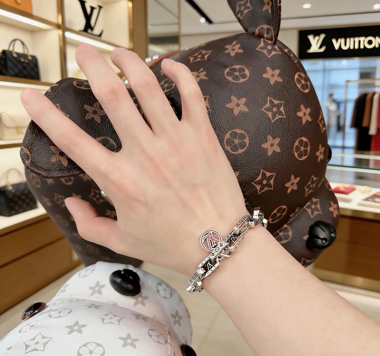 Louis Vuitton Silver Bracelet